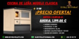 COCINA DE LEÑA MODELO CLASICA